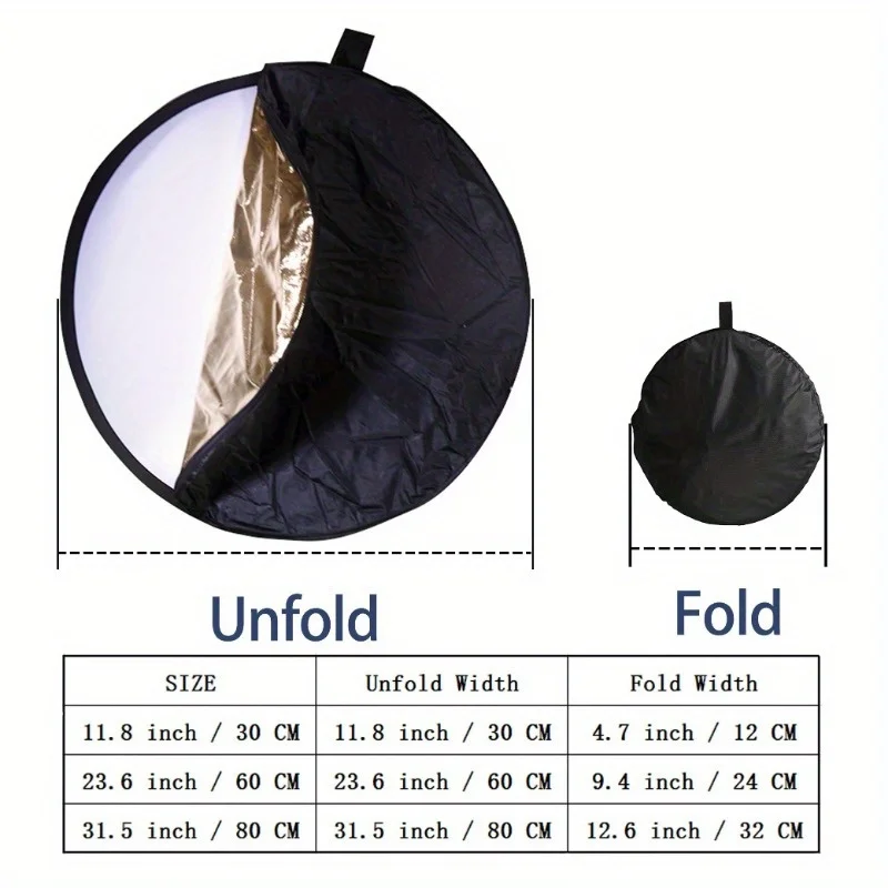 Kit de reflectores portátiles  - Reflector Disc Silver reseña y precio