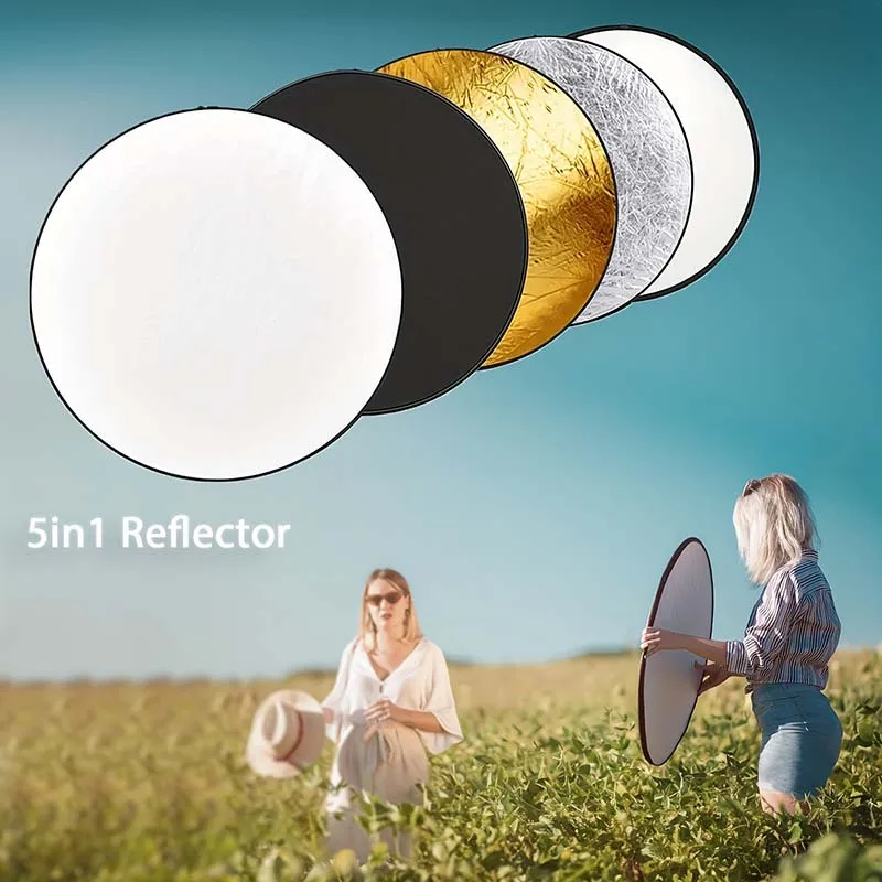 Kit de reflectores portátiles  - Reflector Disc Silver reseña y precio