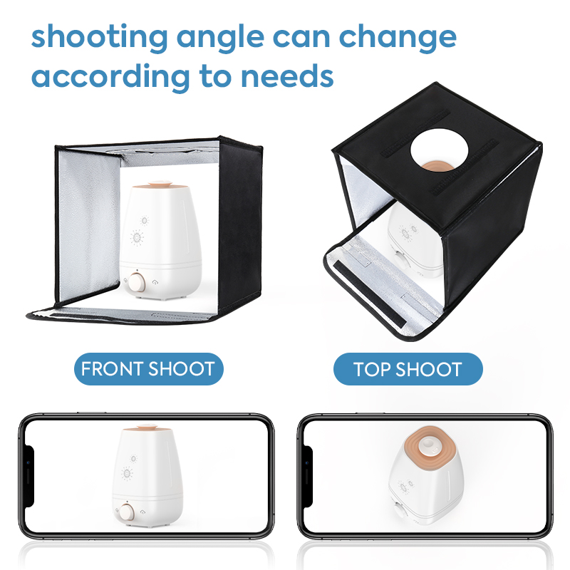 Caja de luz plegable para estu - Photography Led Lighting Kit reseña y precio