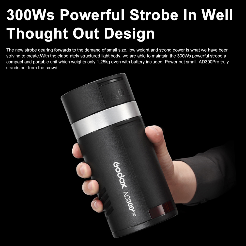 Godox AD300Pro luz de Flash pa - Photography Lighting Kit Godox reseña y precio
