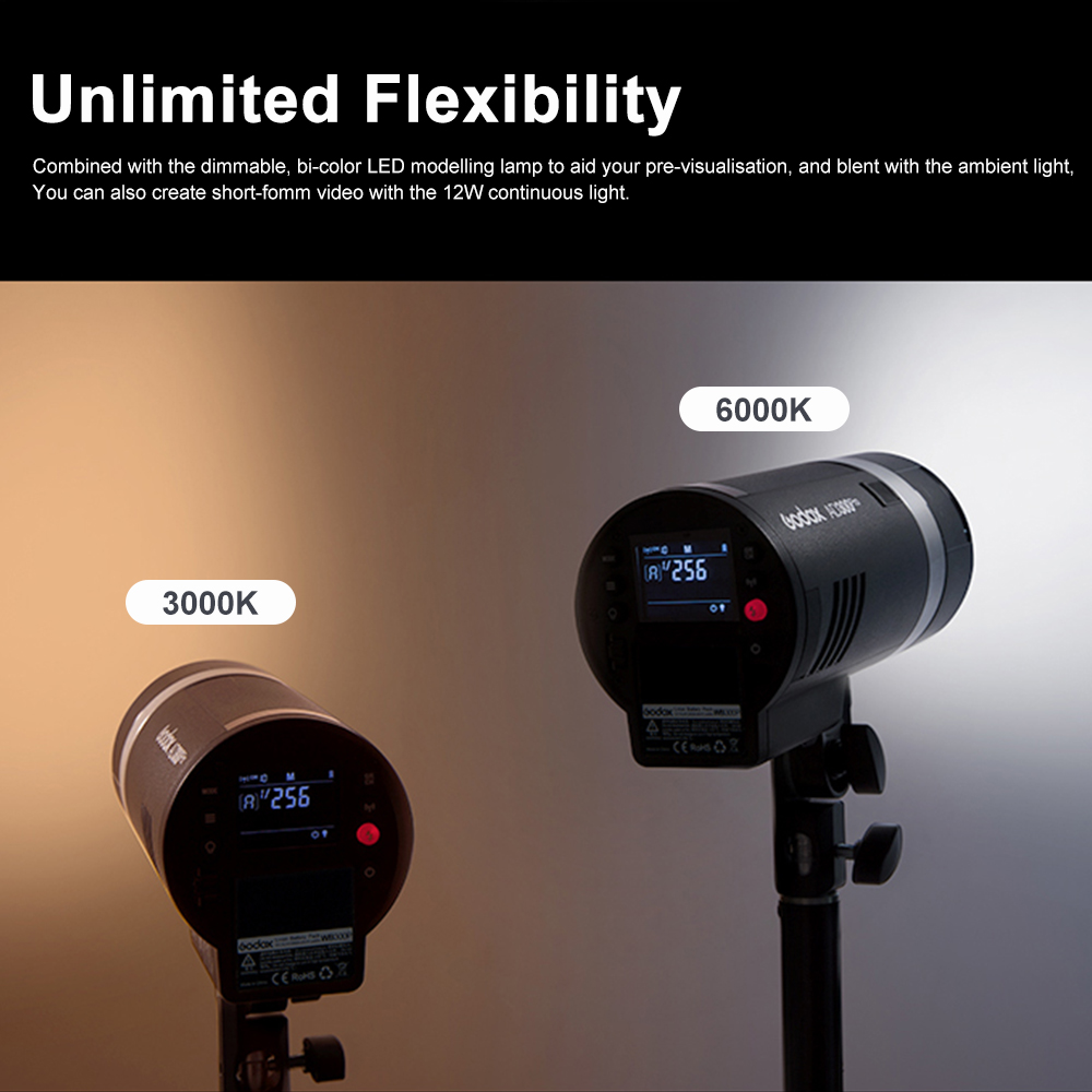 Godox AD300Pro luz de Flash pa - Photography Lighting Kit Godox reseña y precio