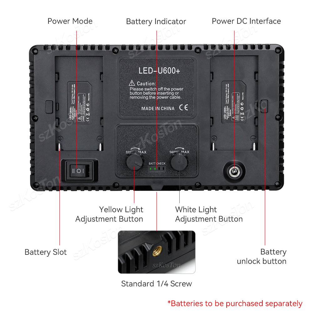Panel de luz LED de relleno RG - Torjim Rgb Photography Video Lighting reseña y precio