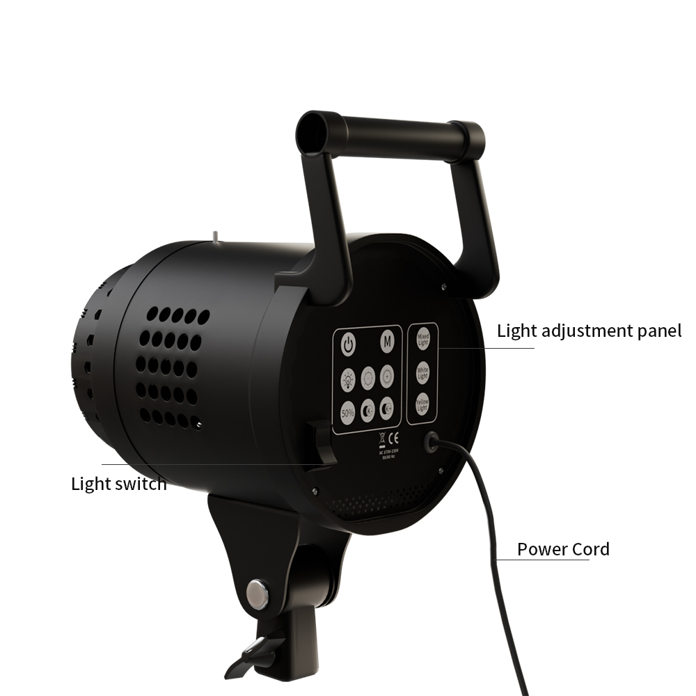 115/135W fotografía Bowens ilu - Photography Lighting Meter reseña y precio