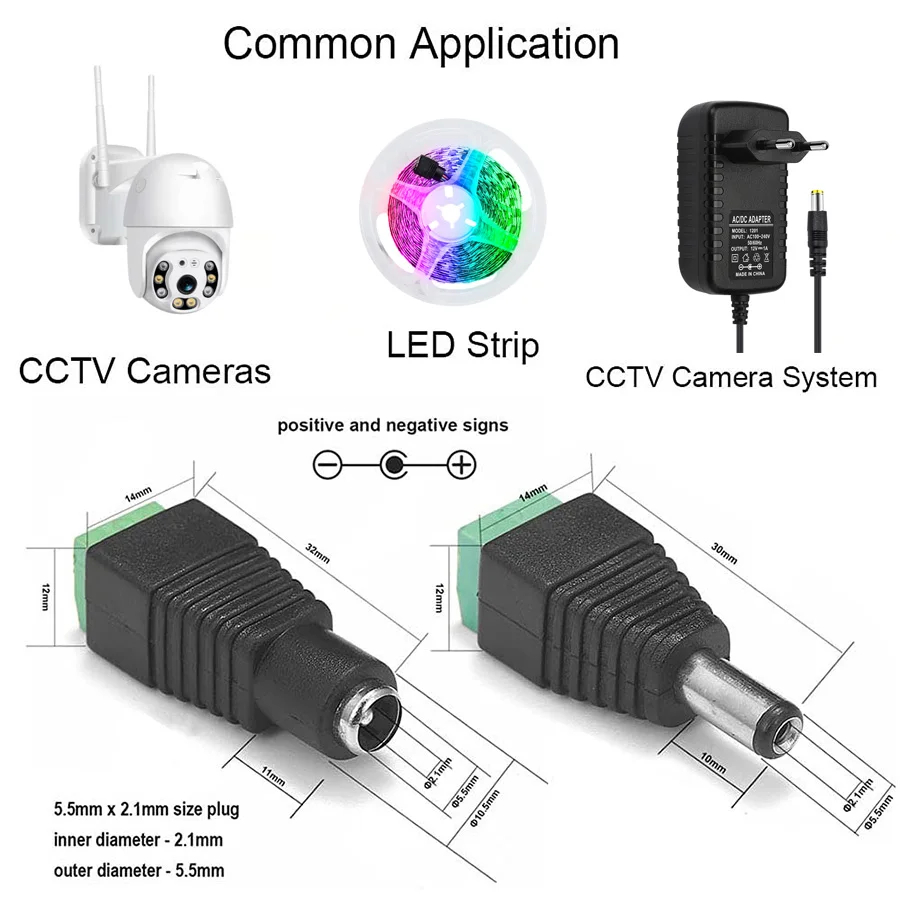 5 pares de conectores hembra y - Photography Led Lighting Kit reseña y precio